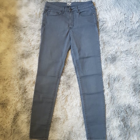Tokyo Darling Stretch Skinny Jeans - Slate Bluish Grey - Size US 4 - Picture 3 of 10